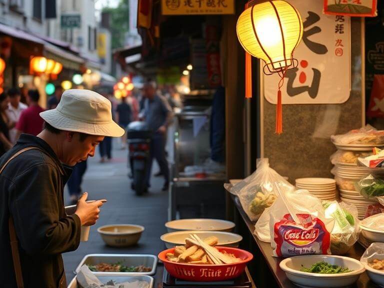 Chinatown Hawker Leftovers Consumption